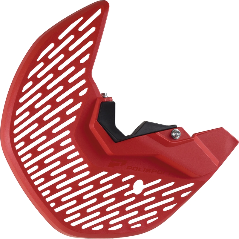 Disc & bottom fork protector POLISPORT PERFORMANCE rot für HONDA CRF 450 R 2010-2014, HONDA CRF 250 R 2010-2014