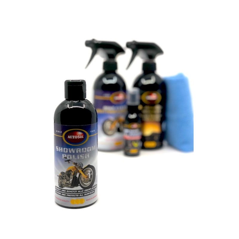 Autosol-Geschenkset für die Reinigung von Reisemotorrädern