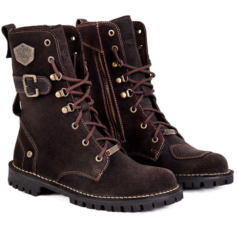 Motorradstiefel BROGER OHIO braun Ausverkauf