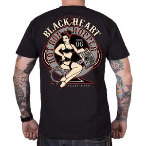 Herren-T-Shirt Black Heart Suelin schwarz