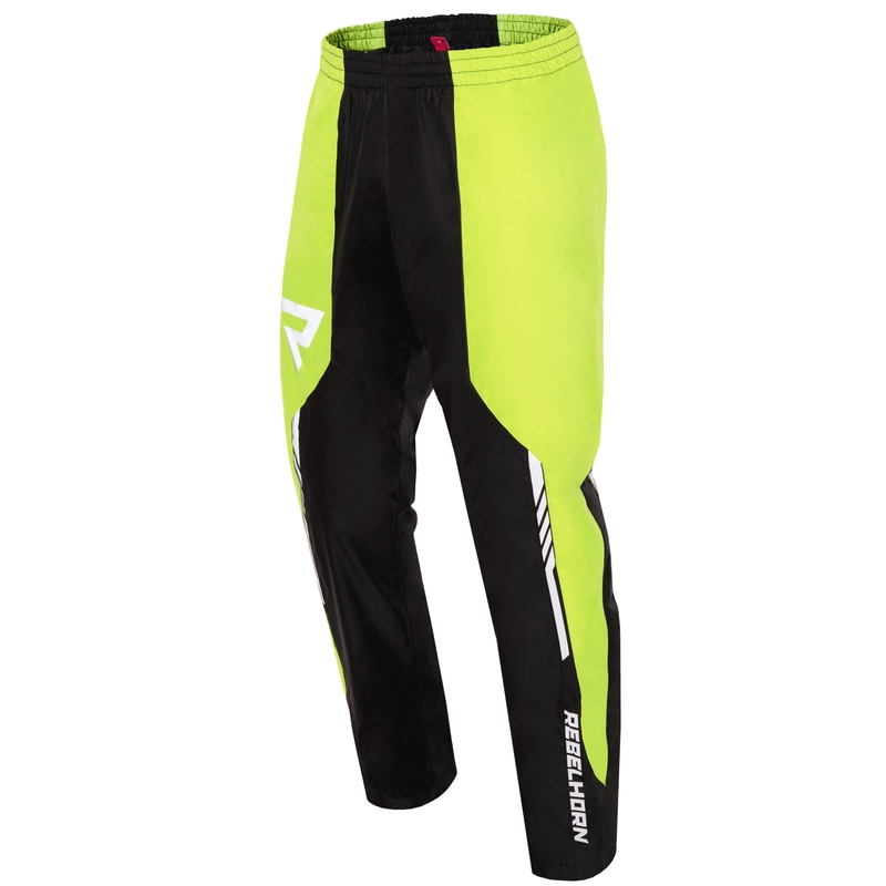 Rebelhorn Patrol fluo gelb-schwarze Regenhose