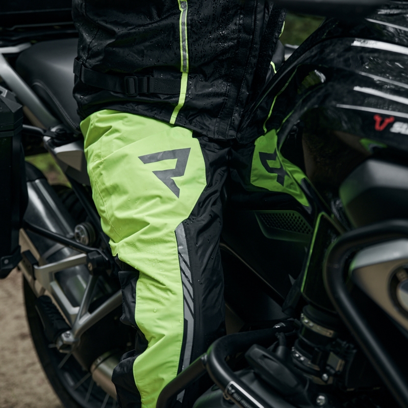 Rebelhorn Patrol fluo gelb-schwarze Regenhose