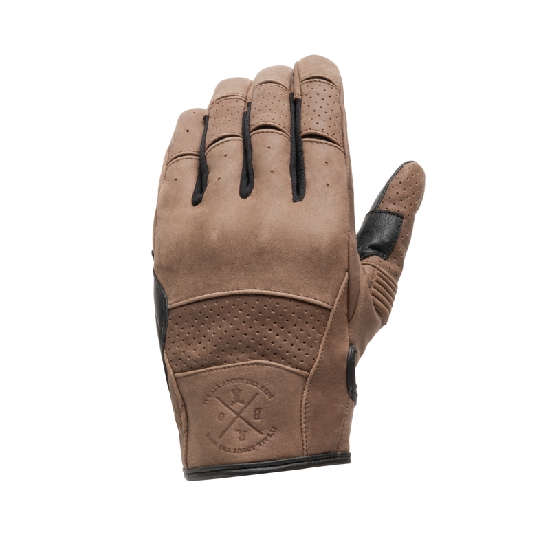 BROGER California Vintage Motorrad Handschuhe Braun Ausverkauf