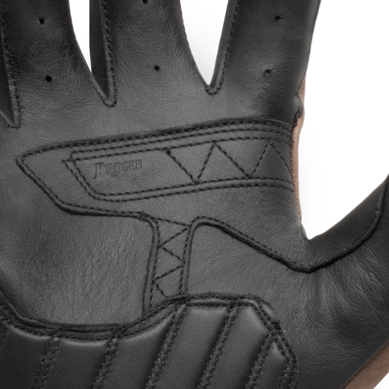 BROGER California Vintage Motorrad Handschuhe Braun Ausverkauf