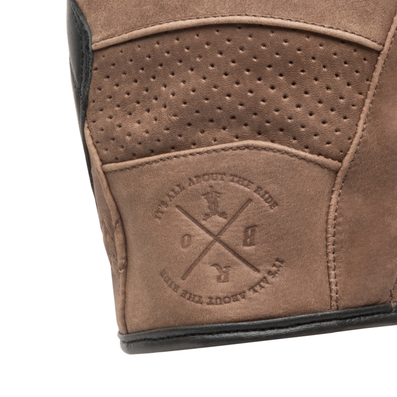 BROGER California Vintage Motorrad Handschuhe Braun Ausverkauf
