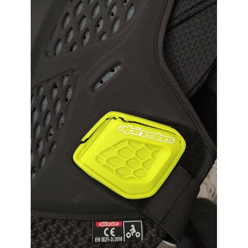 Alpinestars Bionic Pro schwarz-fluorgelbe Protektoren - Grad II