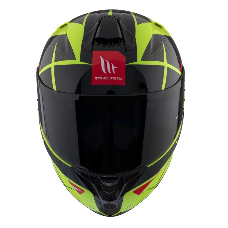 MT FF106 Pro Targo Pro Podium D1 fluo gelb-rot-schwarz Integral Motorradhelm Ausverkauf