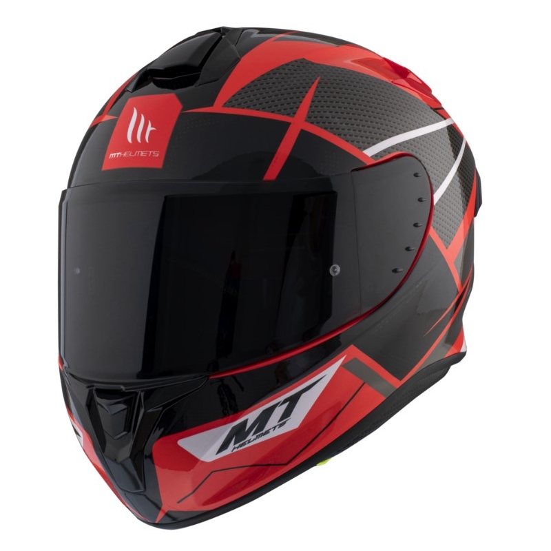 MT FF106 Pro Targo Pro Podium D5 rot/schwarz Integral Motorradhelm Ausverkauf