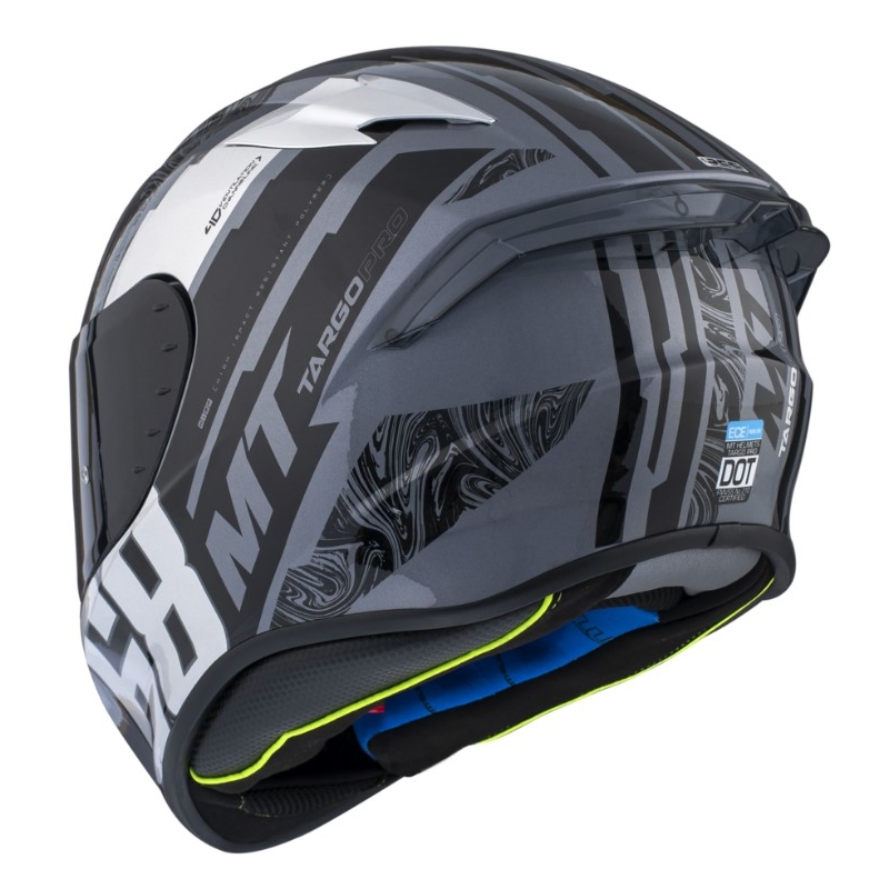MT FF106 Pro Targo Pro Welcome F2 grau Integral Motorradhelm