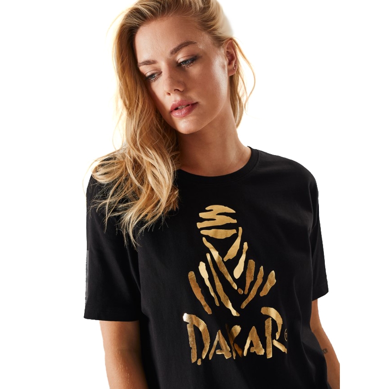 Damen-T-Shirt DAKAR VIP 35 schwarz