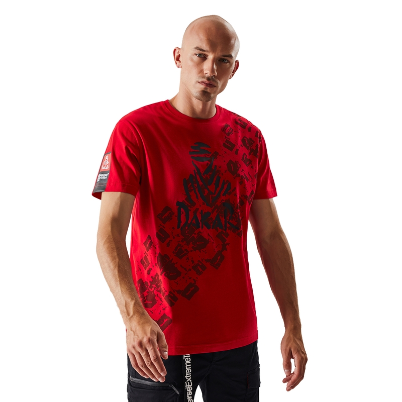 T-Shirt DAKAR DKR 0322 rot