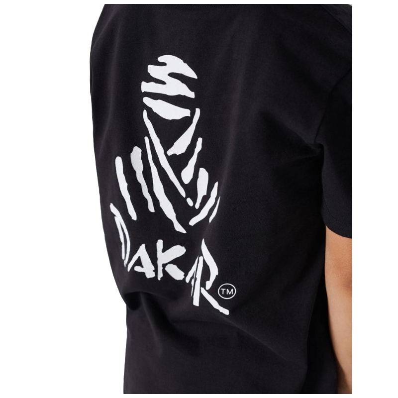 Kinder-T-Shirt Dakar Kid 222 schwarz