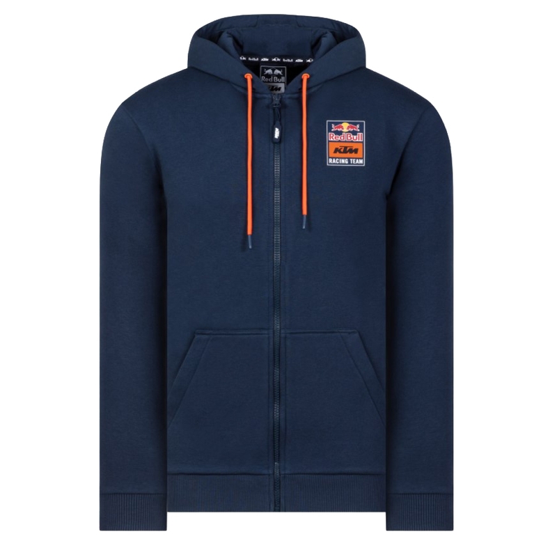 Sweatshirt KTM Twist Red Bull Zip blau Ausverkauf