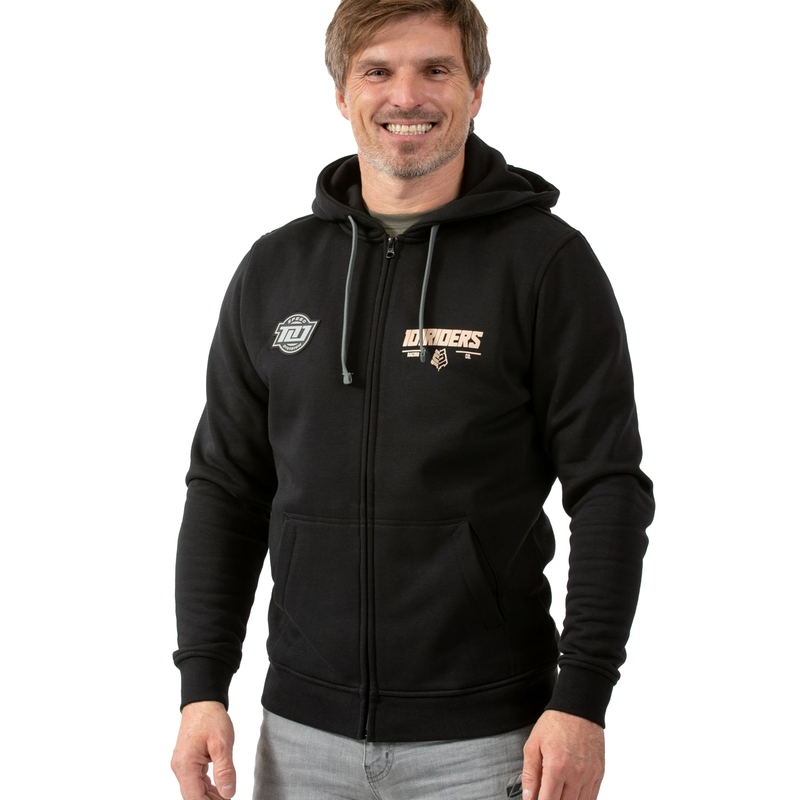 Hoodie 101 Riders Force Zip Schwarz Ausverkauf