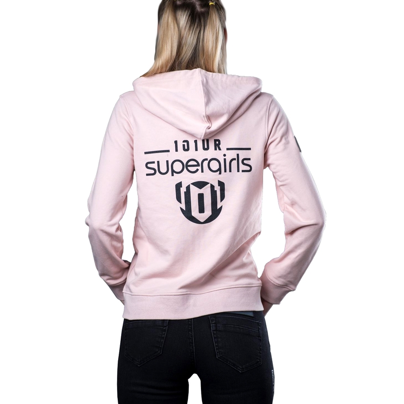 Damen 101 Riders My Zip Hood Rosa Ausverkauf