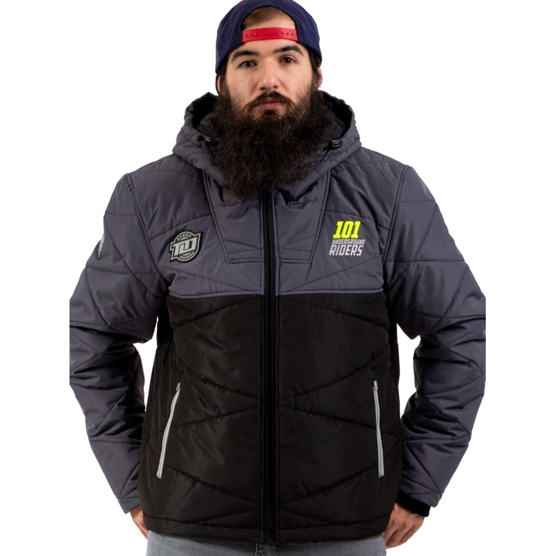 101 Riders Defrost Jacket schwarz-grau Ausverkauf