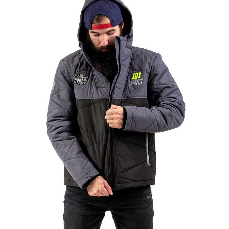 101 Riders Defrost Jacket schwarz-grau Ausverkauf