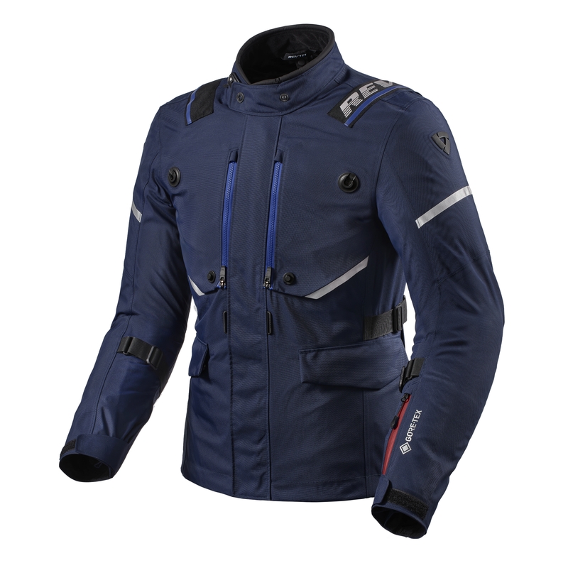 Revit Vertical GTX Motorradjacke dunkelblau
