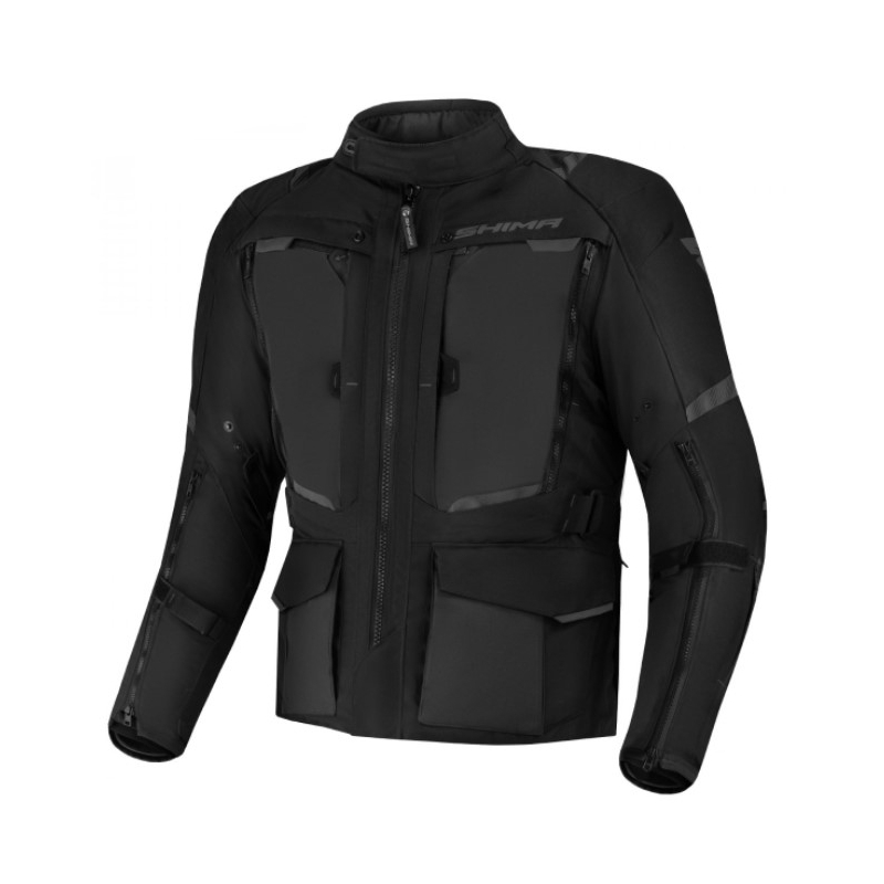 Motorradjacke Shima Hero 2.0 schwarz