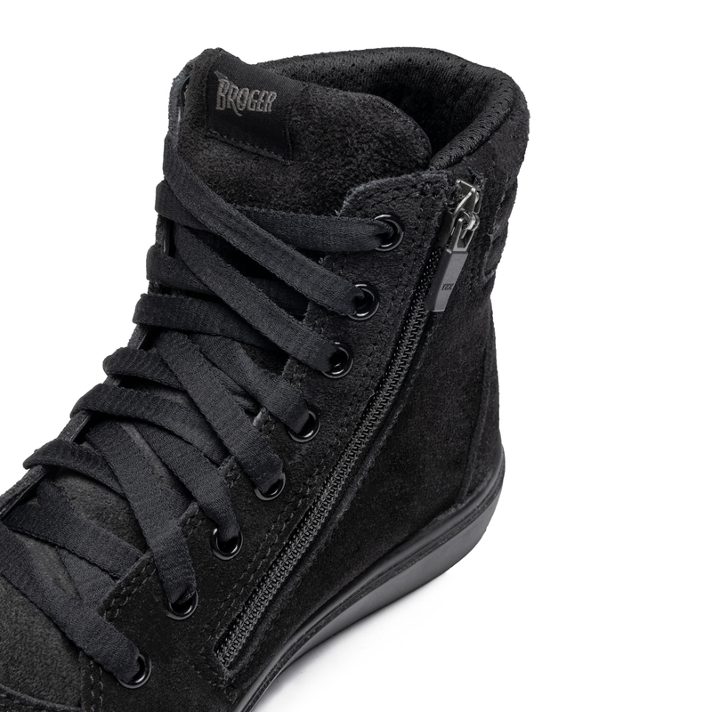 Motorradstiefel BROGER California schwarz-schwarz Ausverkauf