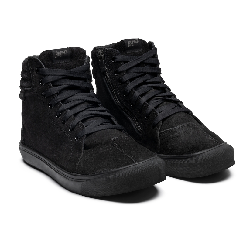 Motorradstiefel BROGER California schwarz-schwarz Ausverkauf