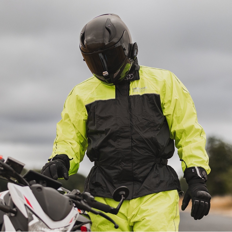Oxford Rain Seal 22 schwarz-fluorgelbe Regenjacke