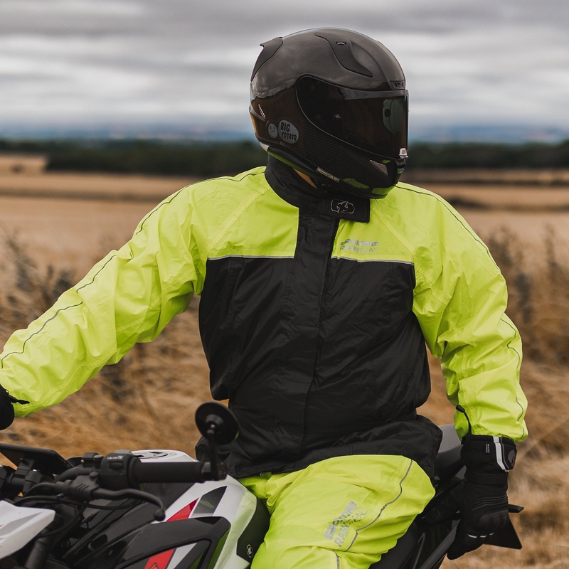 Oxford Rain Seal 22 schwarz-fluorgelbe Regenjacke