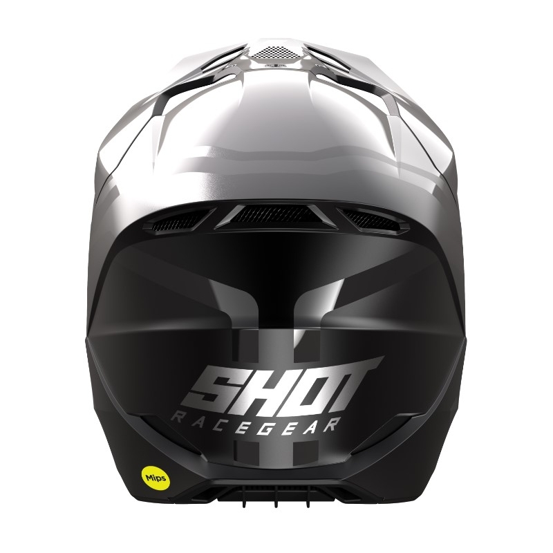 Motocross Helm Shot Race Sky grau
