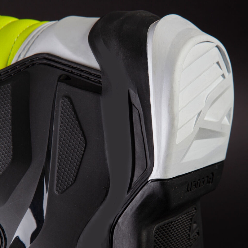 Eleveit X Tarmac schwarz-fluorgelbe Motorradstiefel Ausverkauf