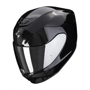 Integral Motorradhelm Scorpion EXO-391 Solid schwarz glänzend