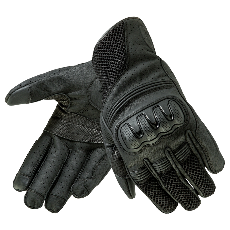 Ozone Town II CE Motorradhandschuhe Schwarz