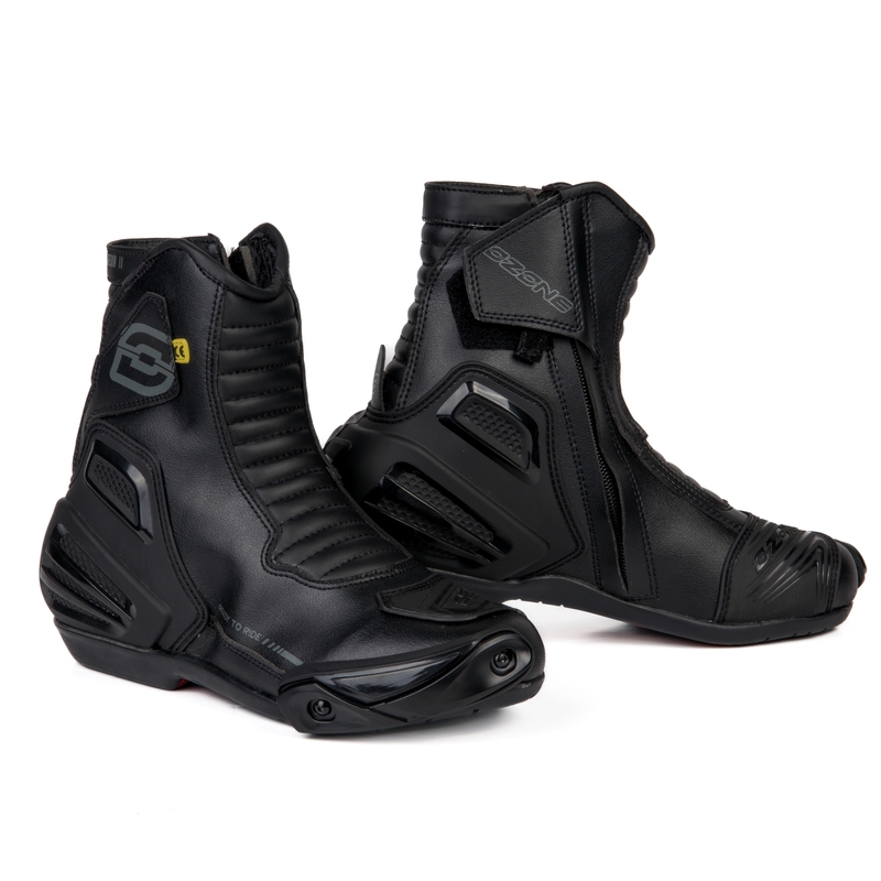 Motorradstiefel Ozone Urban II CE schwarz Ausverkauf