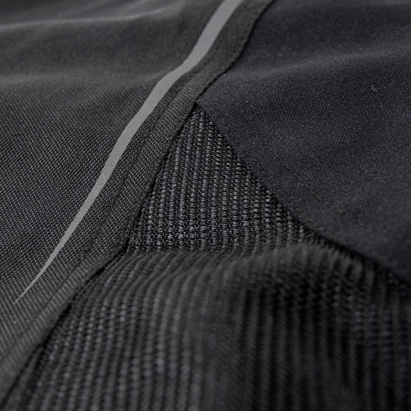 Women's Ozone Flow Schwarze Motorradjacke Ausverkauf