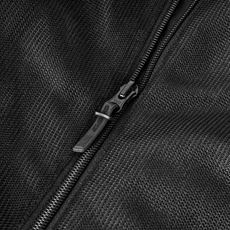 Women's Ozone Flow Schwarze Motorradjacke Ausverkauf