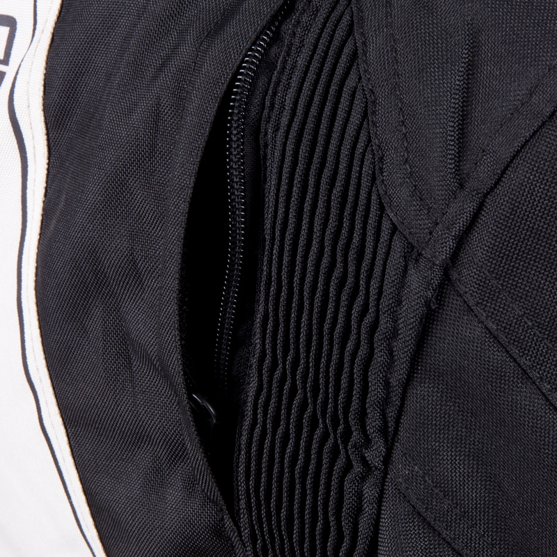 Ozone Sahara Schwarz-Grau-Fluo Gelb Motorradjacke für Frauen Ausverkauf