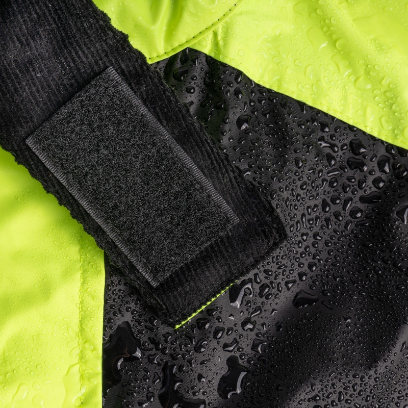 Ozone OZ-141 schwarz-fluorgelber Regenanzug