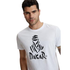T-shirt DAKAR LOGO 1 weiß