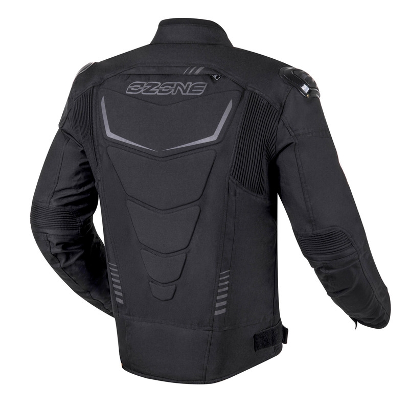 Ozone Pulse Motorradjacke schwarz-grau