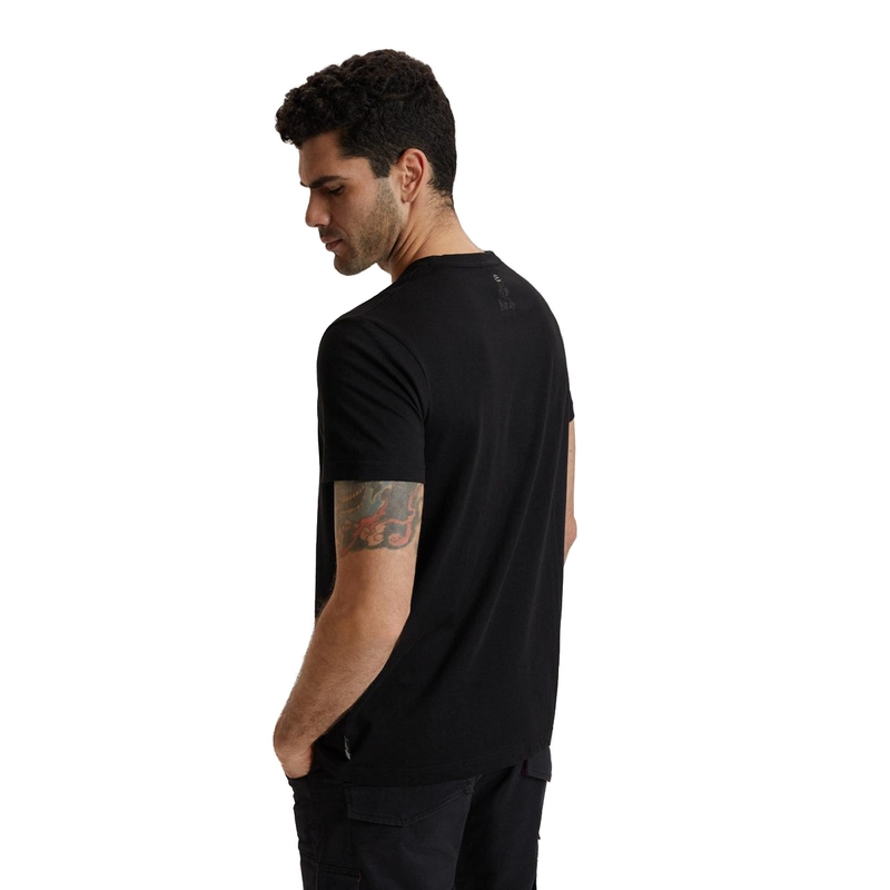 T-shirt DAKAR LOGO 4 schwarz