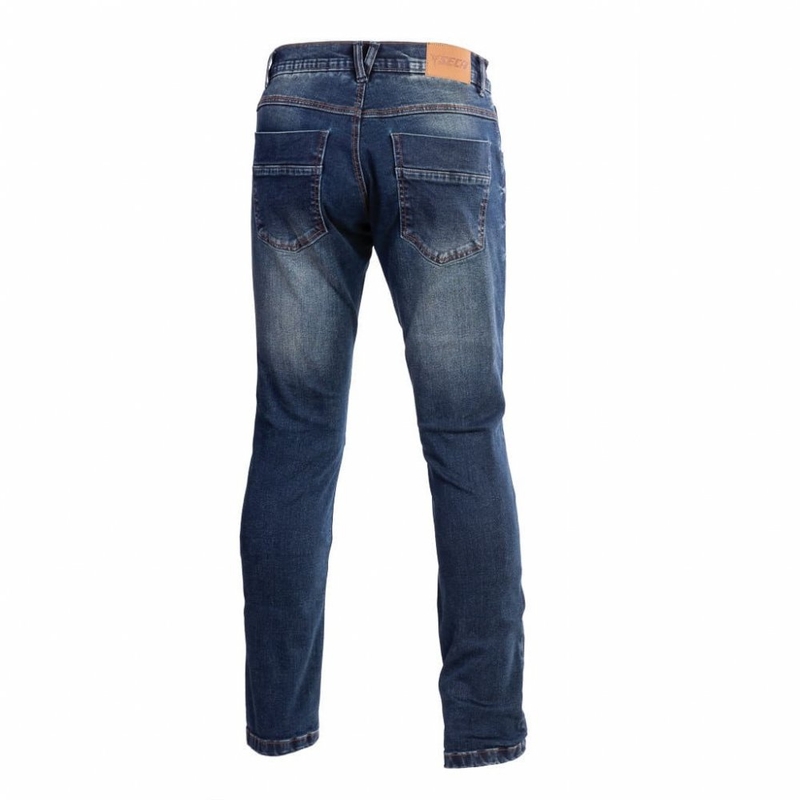 SECA Delta blaue Motorradjeans Ausverkauf