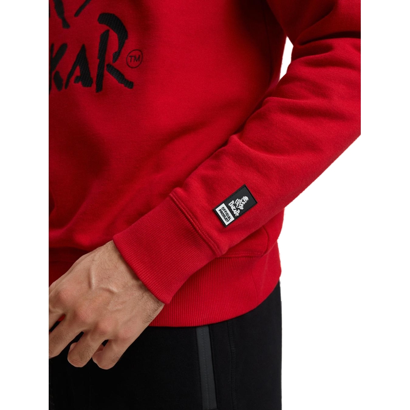Herren-Kapuzenpullover DAKAR DKR CREW 04 rot Ausverkauf