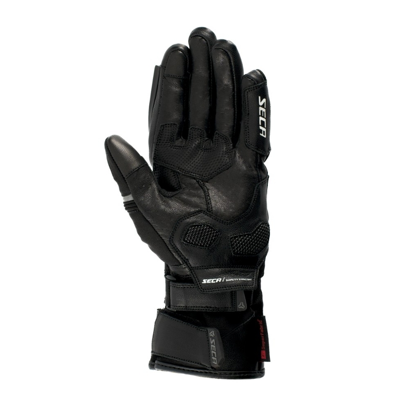 Damen Motorradhandschuhe SECA Compass HTX schwarz Ausverkauf