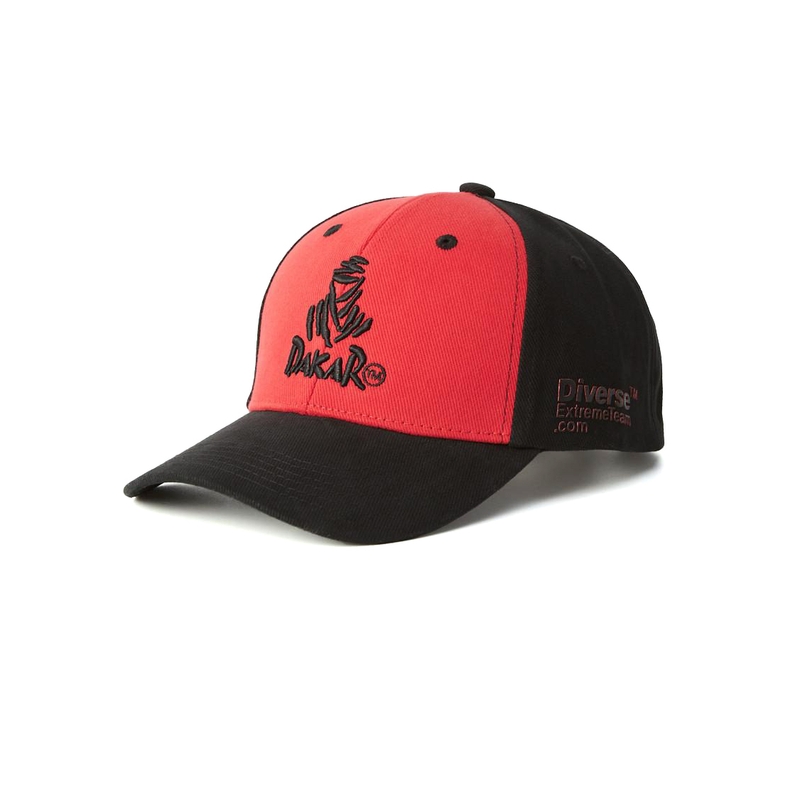 Mütze DAKAR Navi V rot-schwarz