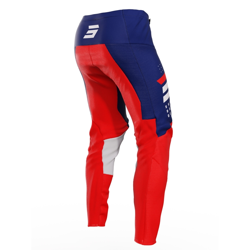 Motocross-Hose Shot Contact Camo 2.0 rot und blau Ausverkauf