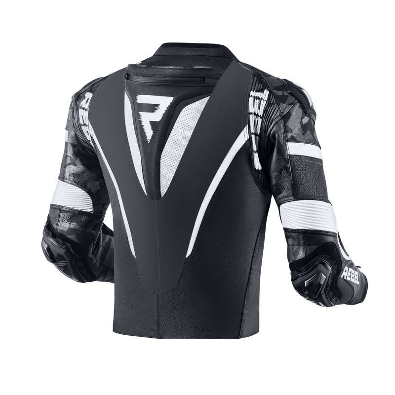 Rebelhorn Rebel Motorradanzug schwarz-weiß