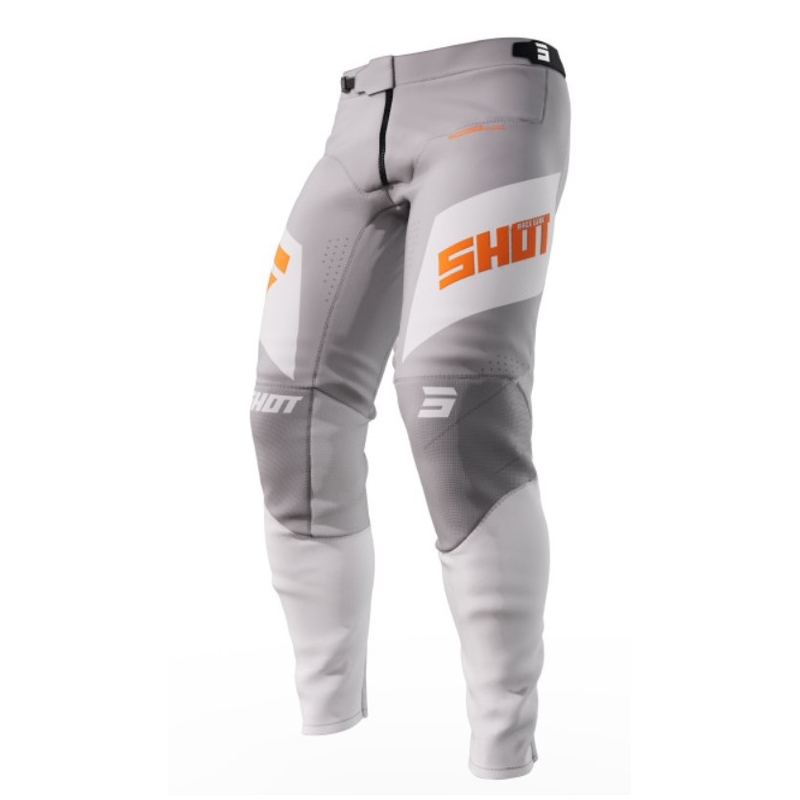 Shot Aerolite Ultima Motocross-Hose orange-weiß-grau