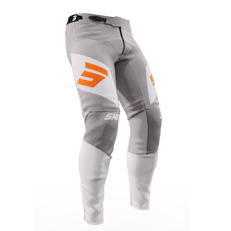Shot Aerolite Ultima Motocross-Hose orange-weiß-grau