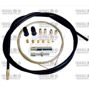 Gasseil - Universalsatz Venhill U01-4-100-BK 1,35 m (Zweitakt) schwarz