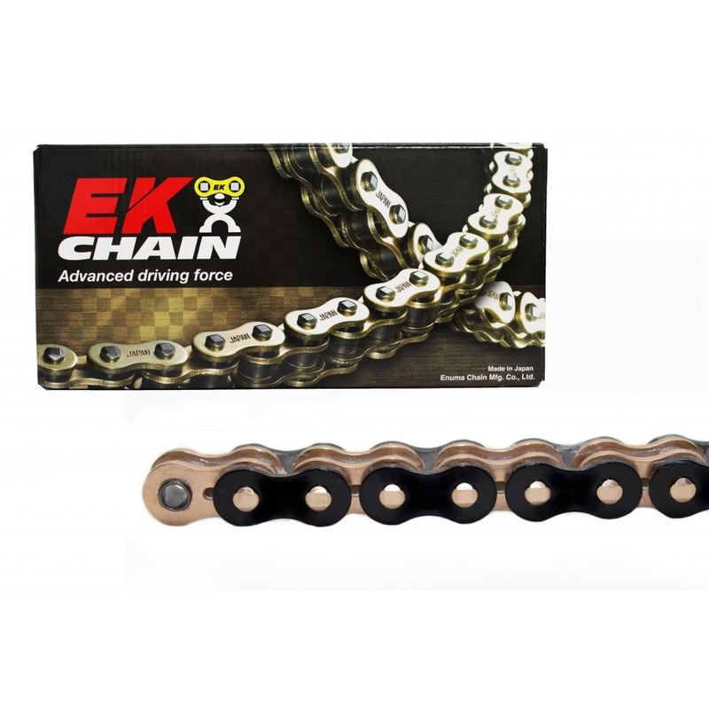 QX-Ringkette OEM-Qualität EK 530 MVXZ2 122 L Black/Gold/Gold