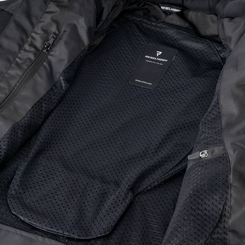 Rebelhorn Scandal II Damen Motorradjacke Schwarz Ausverkauf